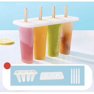 4连老冰棍模具冰棒家用创意儿童商用套装做冻雪糕冰淇淋模型